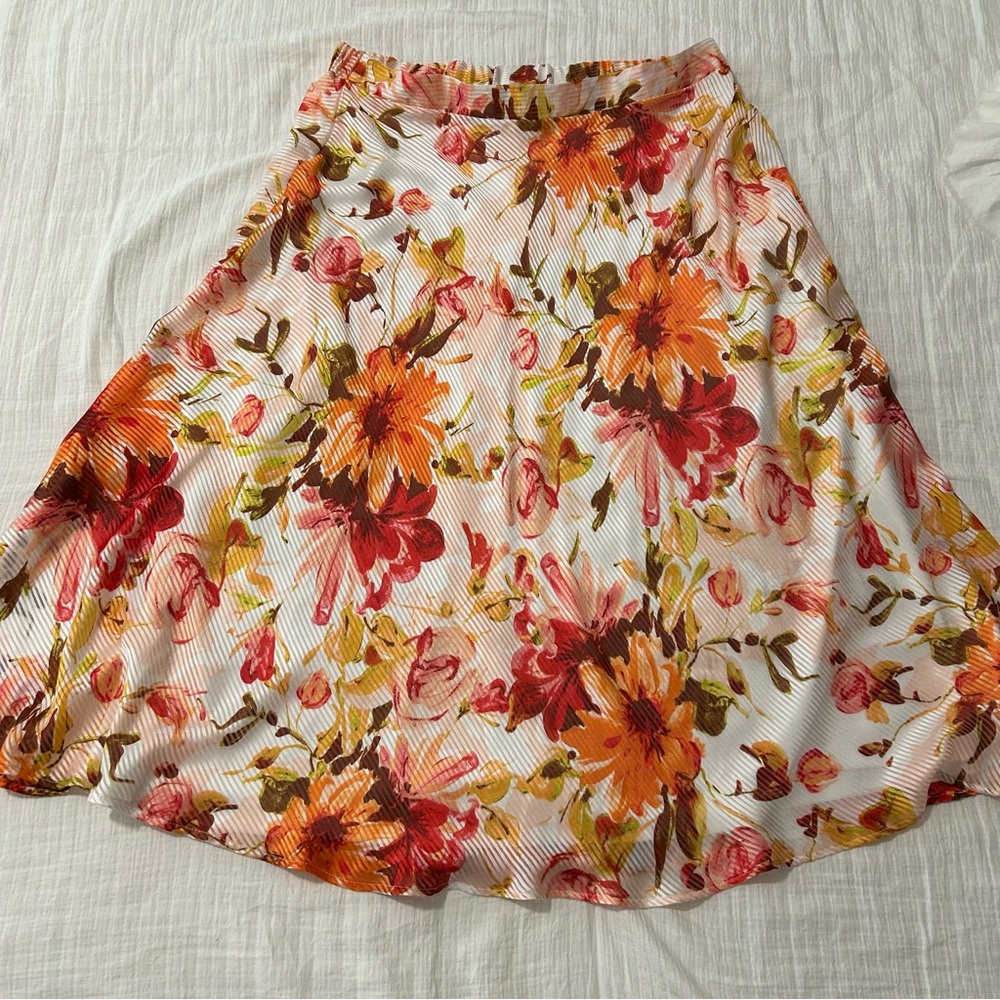 Laura Ashley floral skirt Large